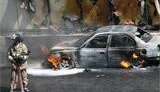 В Москве в тоннеле на Садовом взорвался автомобиль. Есть жертвы. ФОТОрепортаж.