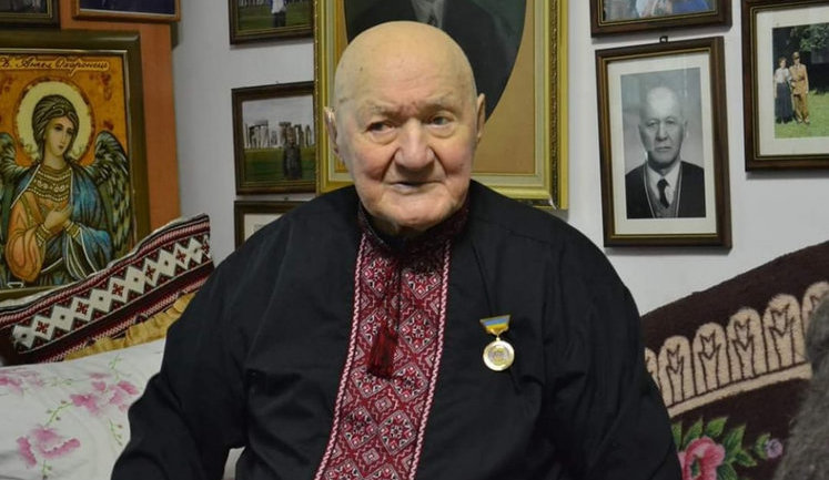 Сьогодні святкує 99 років легендарний командир УПА Мирослав Симчич. ФОТО