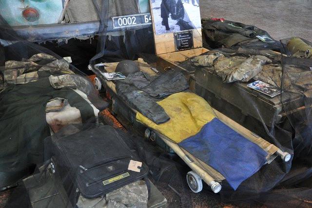 Виставка "Український Схід", присвячена АТО, відкрилася в Нацмузеї історії України у Другій світовій війні 53 Виставка "Український Схід", присвячена АТО, відкрилася в Нацмузеї історії України у Другій світовій війні 53