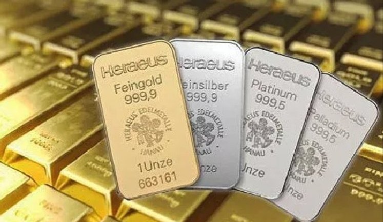 Ціни на золото, срібло та платину досягли рекордних максимумів на тлі геополітичної напруженості