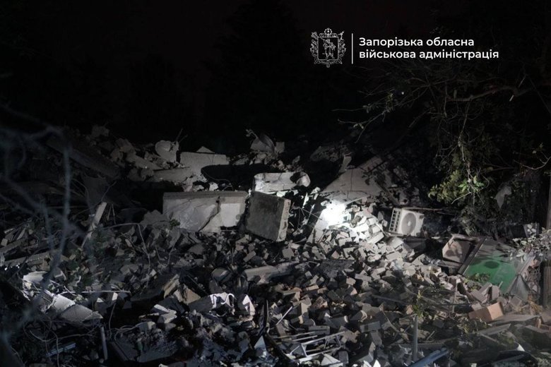 Обстріли Запоріжжя зранку 10 довтня