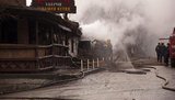 Сильный пожар в одесской Аркадии: сгорел очередной ресторан. ФОТО