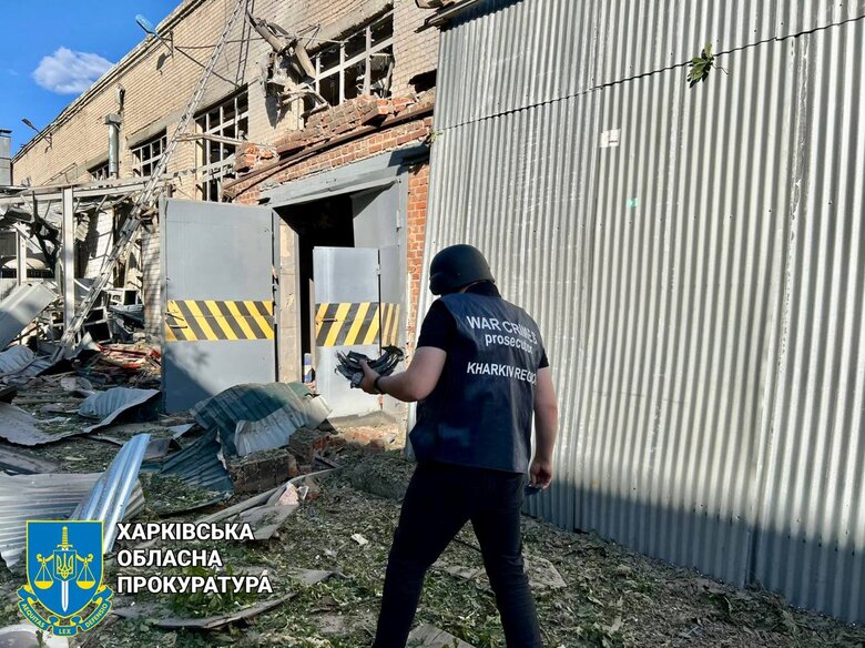 У прокуратурі показали наслідки обстрілу росіянами Харкова