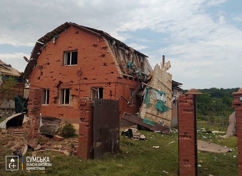 обстрел Сумщины