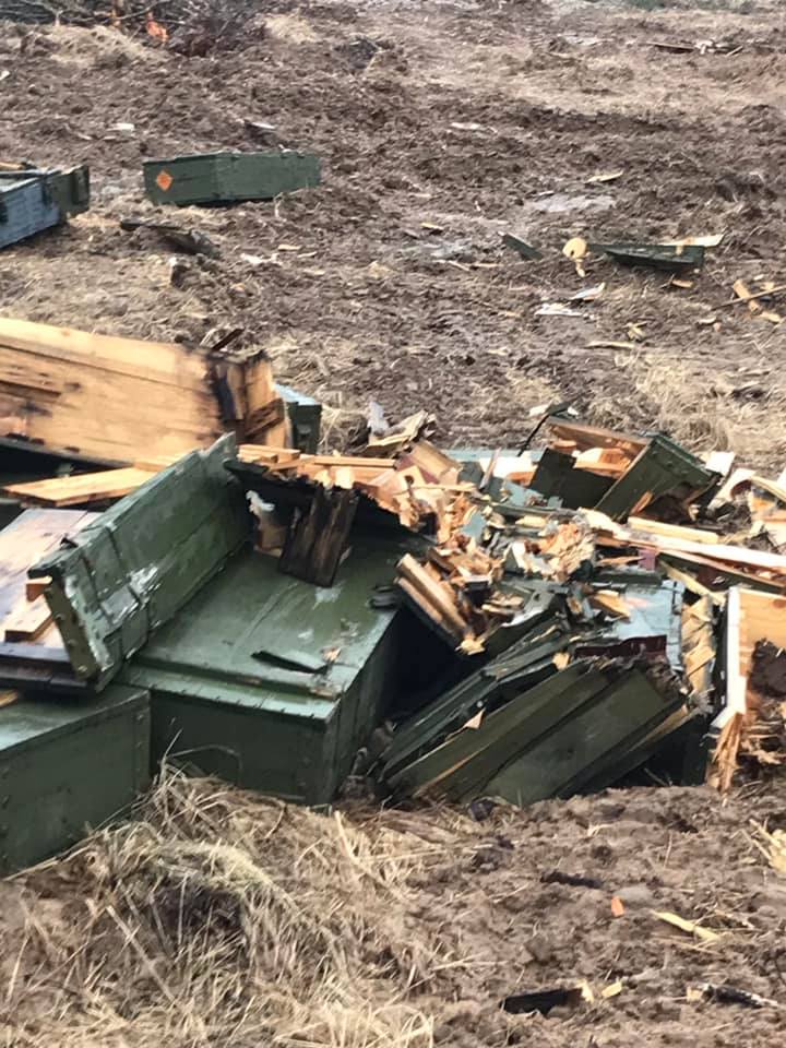 Resistance forces liberated village of Shestovitsya near Chernihiv 04