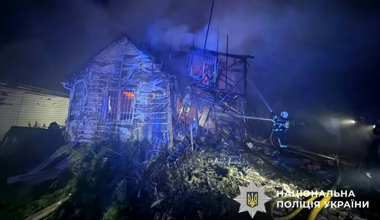 Последствия атаки на Киевщину: девять человек пострадали, есть разрушения. ФОТО