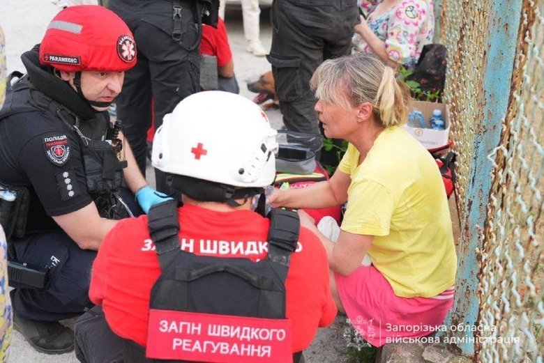 атака на Запоріжжя