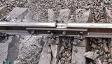 They blew up railway track in front of train