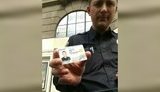 "Бандит! До сраки мені твій штраф!" - патрульний поліцейський гідно перевіряє документи в хама на "Лексусі". ВIДЕО