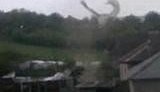 Буйство стихии: весенний смерч на перевале возле Судака. ВИДЕО.