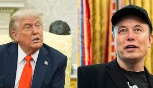 Trump says Elon Musk has lost his mind