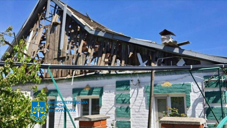 Наслідки обстрілу Нікополя російськими окупантами 04