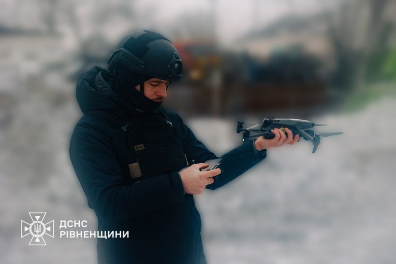 Пожар в Ровенской области 7 февраля