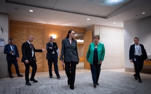 Свириденко зустрілася з Георгієвою у Вашингтоні щодо співпраці з МВФ