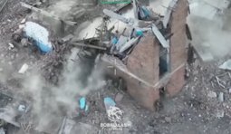 Знищення позицій окупантів
