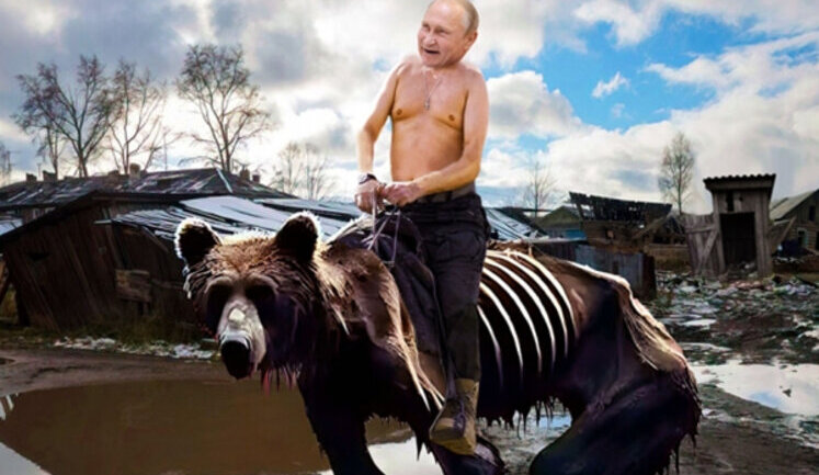 Российское могущество, кремлевский святой, картофельный узурпатор. Свежие фотожабы от "Цензор.НЕТ"
