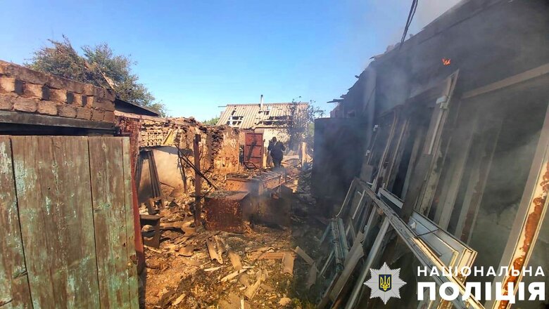 Наслідки обстрілів Херсонщини