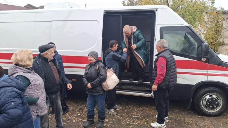 Эвакуация из Берислава