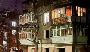 Enemy struck an infrastructure facility in Zaporizhzhia, 2 people were injured, houses were damaged (updated). PHOTO