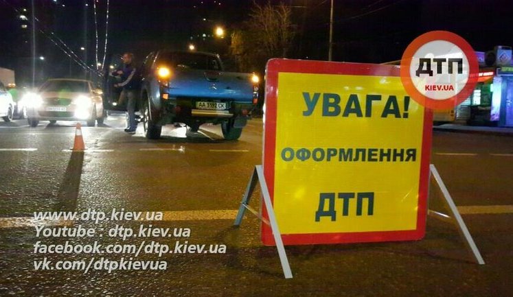 SUV hit child and two adults in Kyiv. PHOTOS