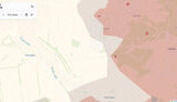 Toretsk map