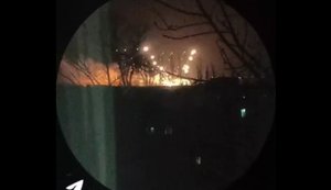Уражено ворожий склад боєприпасів в окупованому Довжанську на Луганщині, - ЗМІ. ВIДЕО