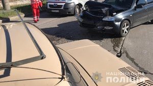 Водитель "Запорожца" умер от сердечного приступа и врезался в Ford и Nissan в Запорожской области, - Нацполиция. ФОТО