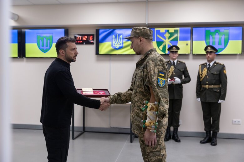 Зеленський нагородив тероборонівці