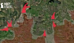 map of combat operations