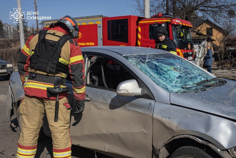 Россияне атаковали Заречный район Сум: есть пострадавшие
