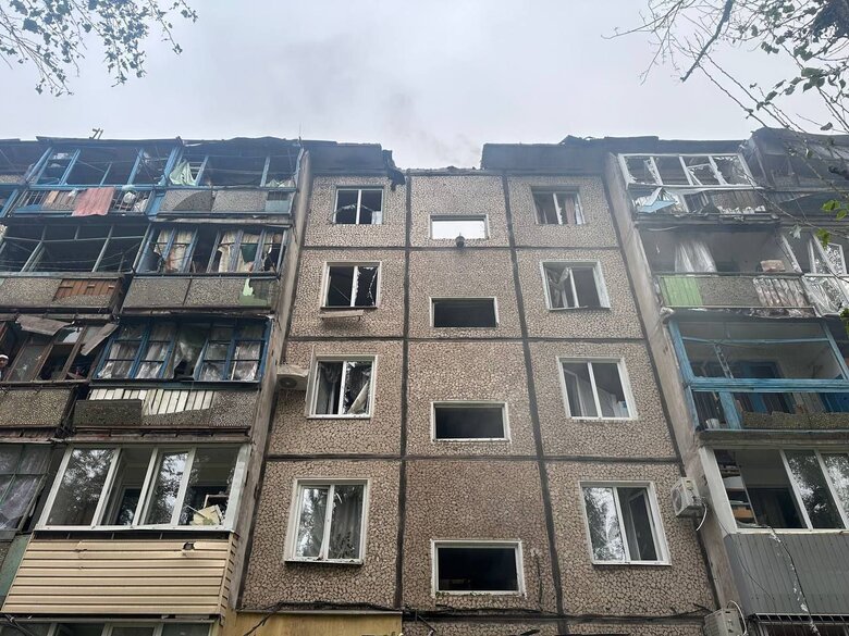 РФ атакувала п'ятиповерхівку у Кривому Розі