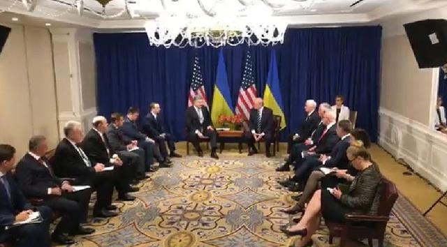 У Нью-Йорку почалася зустріч Порошенка і Трампа 01 У Нью-Йорку почалася зустріч Порошенка і Трампа 01