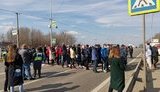 Підприємці в Полтаві знову вийшли на акцію протесту: Перекрили трасу Київ - Харків. ФОТОрепортаж