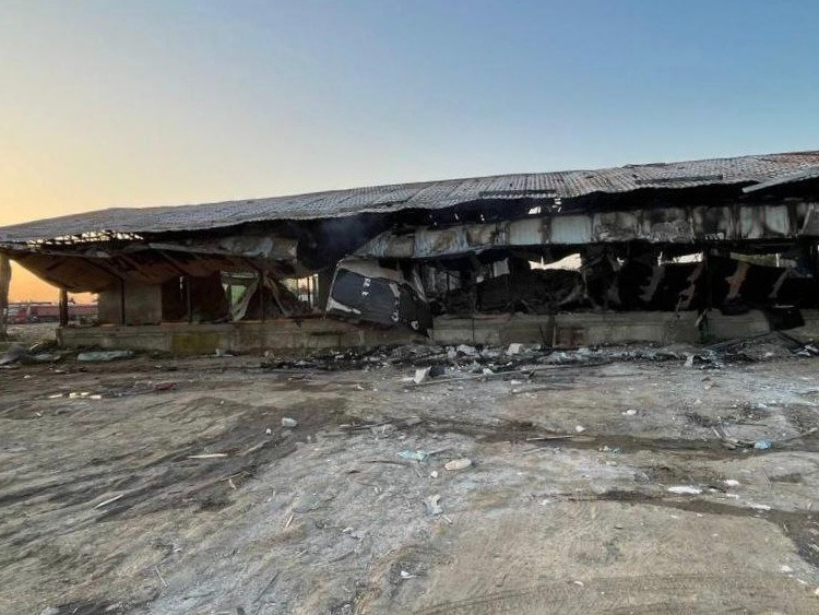 Kubrakov on consequences of drone attack on Reni and Izmail: Administrative buildings, grain warehouses and vehicles were damaged 01