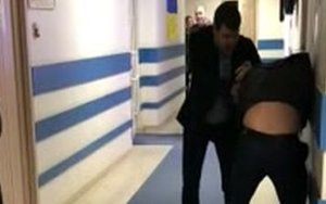 "Ідіот! Козлина, бля", - нардепи Івченко та Гончаренко побились у телевізійній студії. ВIДЕО