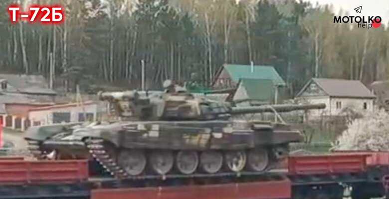 Беларусь перебрасывает военную технику к границе с Украиной 02