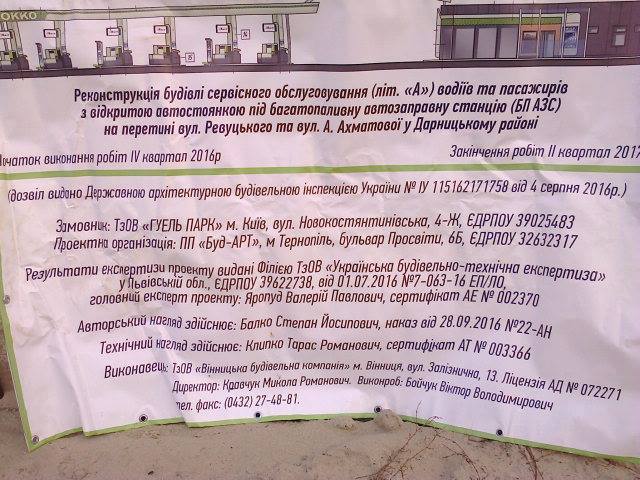 Жители Дарницкого района протестуют против строительства АЗС возле их домов 02