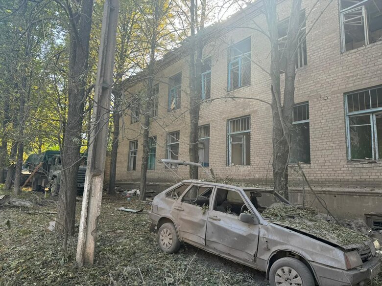 Наслідки обстрілів Донеччини