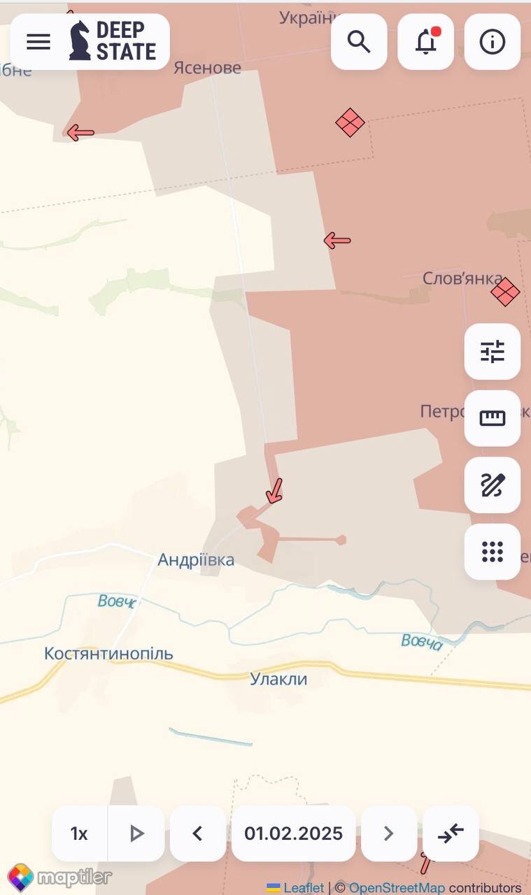 просування ворога за добу
