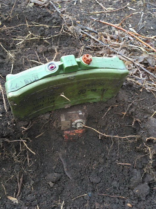 SBU seizes Russia-produced mines in ATO zone 02 SBU seizes Russia-produced mines in ATO zone 02