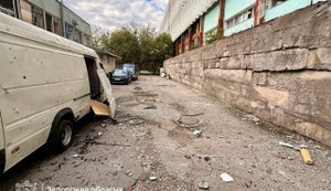 Росія атакувала склад у Запоріжжі: поранені троє людей. ФОТО