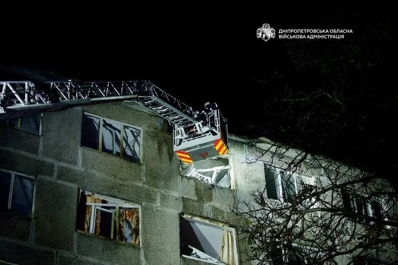 РФ ударила по гуртожитку ПТУ у Дніпрі