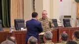 Полторак представил нового главу Генштаба Хомчака Вооруженным Силам. ВИДЕО (обновлено)