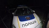 Патрульные в Кривом Роге со стрельбой остановили "Москвич". ФОТОрепортаж