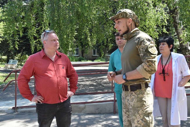 Делегація Литви відвідала район проведення ООС, де ознайомилася із системою медзабезпечення українських військовослужбовців 08