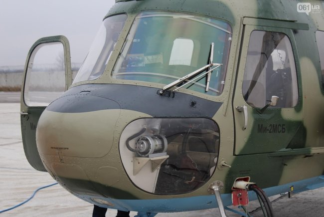 Нацгвардія отримала модернізований вертоліт Мі-2МСБ 02 Нацгвардія отримала модернізований вертоліт Мі-2МСБ 02