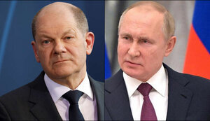 шольц,путін