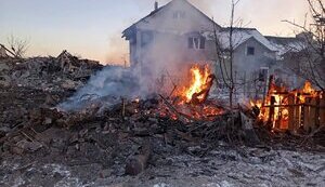 Shelling of Kupiansk-Vuzlovyi