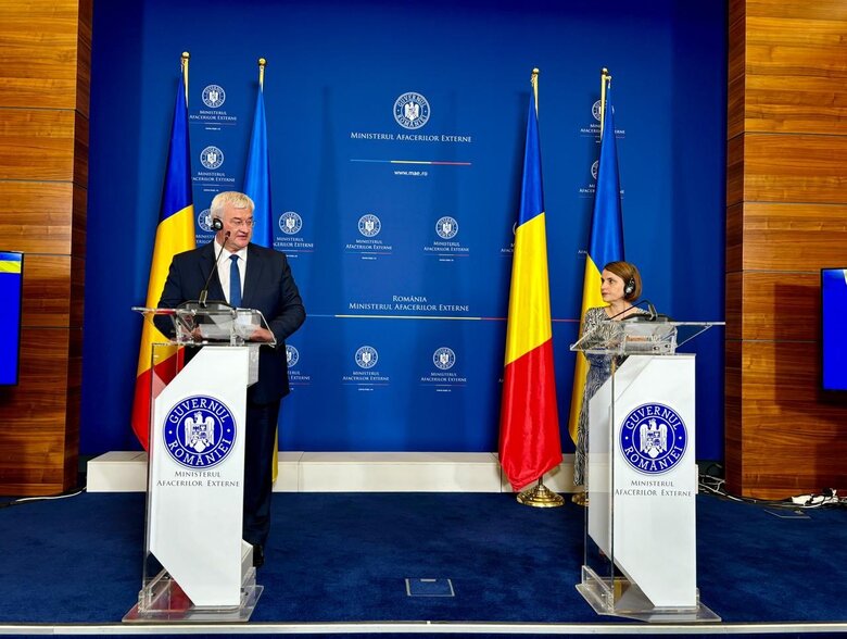 Сибіга приїхав зі своїм першим візитом до Румунії