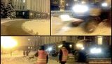 У Януковича работают снегоуборочные машины: город тонет в снегу. ФОТО